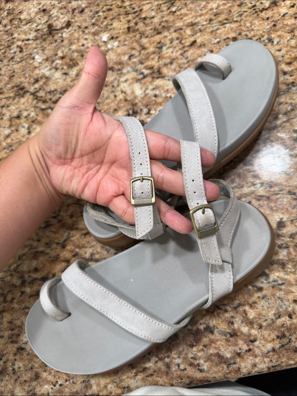 Chaco Women's Tulip Sandals size 8 in the color granite - Picture 6 of 6